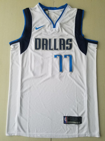 Men 77 Luka Doncic Jersey White Dallas Mavericks Jersey Swingman Fanatics - fastssd - NBA Jersey - nRevo