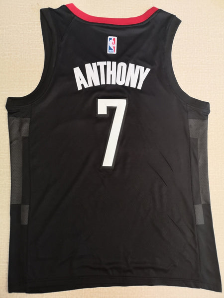 Men 7 Carmelo Anthony Jersey Black Houston Rockets Jersey Fanatics