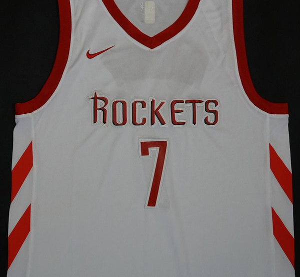 Men 7 Carmelo Anthony Jersey White Houston Rockets Jersey Fanatics