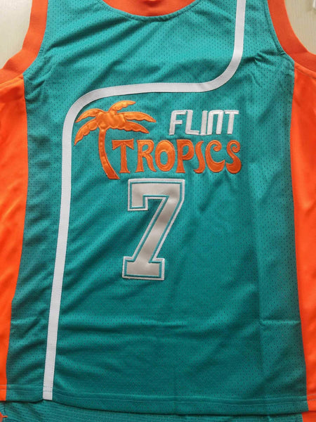 Men 7 Coffee Black Jersey Green Flint Tropics Jersey Swingman Fanatics - fastssd - NBA Jersey - nRevo