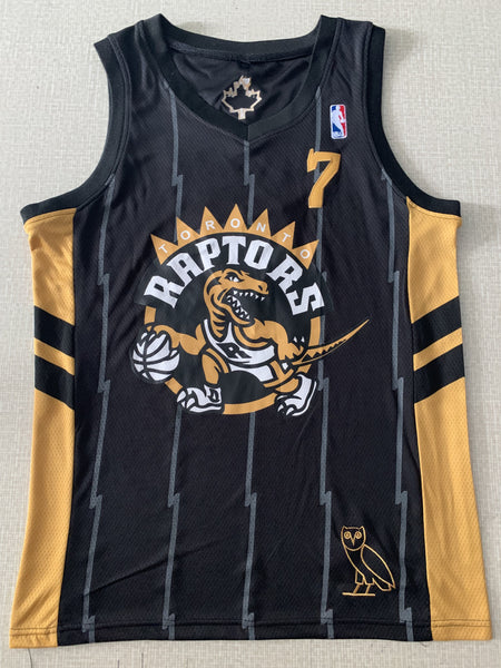 Men 7 Kyle Lowry Jersey Blue Toronto Raptors Jersey Fanatics Swingman