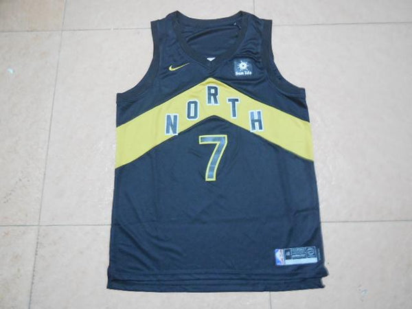 Men 7 Kyle Lowry Jersey Blue Toronto Raptors Jersey Fanatics Swingman