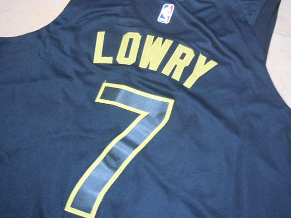 Men 7 Kyle Lowry Jersey Blue Toronto Raptors Jersey Fanatics Swingman