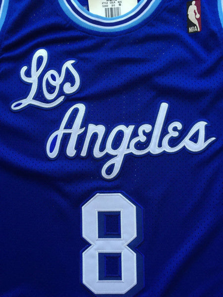 Men 8 Kobe Bryant Jersey Blue Christmas Los Angeles Lakers Swingman Jersey - fastssd - NBA Jersey - nRevo