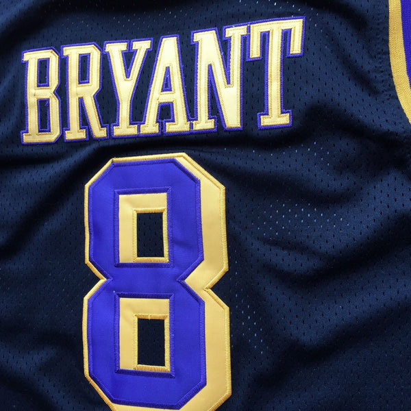 Men 8 Kobe Bryant Jersey Black Christmas Los Angeles Lakers Swingman Jersey - fastssd - NBA Jersey - nRevo
