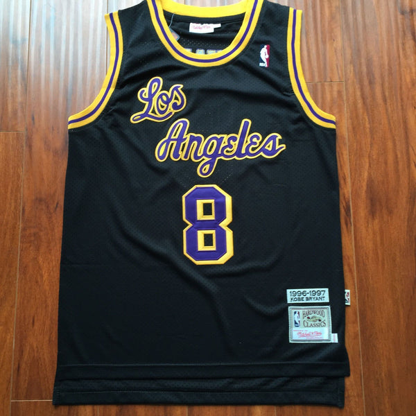 Men 8 Kobe Bryant Jersey Black Christmas Los Angeles Lakers Swingman Jersey - fastssd - NBA Jersey - nRevo