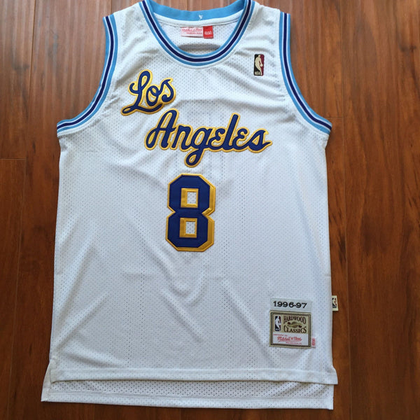 Men 8 Kobe Bryant Jersey White Christmas Los Angeles Lakers Swingman Jersey - fastssd - NBA Jersey - nRevo