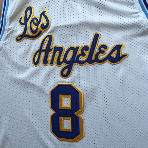 Men 8 Kobe Bryant Jersey White Christmas Los Angeles Lakers Swingman Jersey - fastssd - NBA Jersey - nRevo