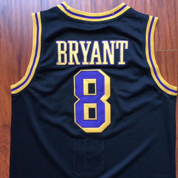 Men 8 Kobe Bryant Jersey Black Christmas Los Angeles Lakers Swingman Jersey - fastssd - NBA Jersey - nRevo