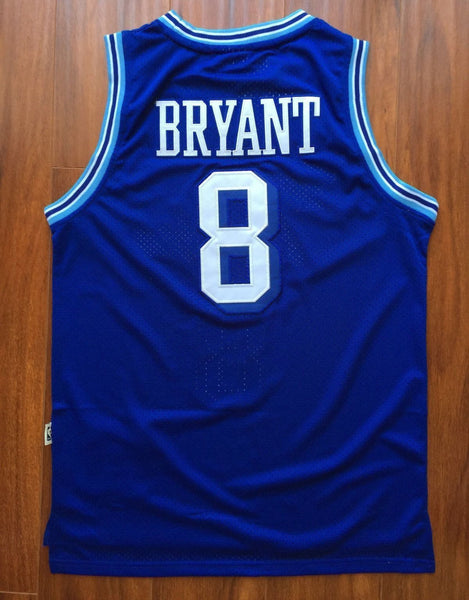 Men 8 Kobe Bryant Jersey Blue Christmas Los Angeles Lakers Swingman Jersey - fastssd - NBA Jersey - nRevo