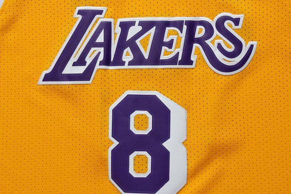Men 8 Kobe Bryant Jersey Yellow Los Angeles Lakers Swingman Jersey - fastssd - NBA Jersey - nRevo
