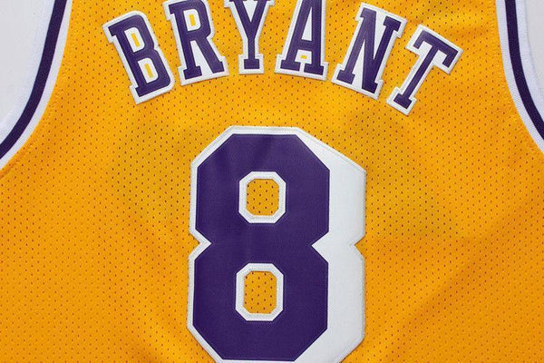 Men 8 Kobe Bryant Jersey Yellow Los Angeles Lakers Swingman Jersey - fastssd - NBA Jersey - nRevo