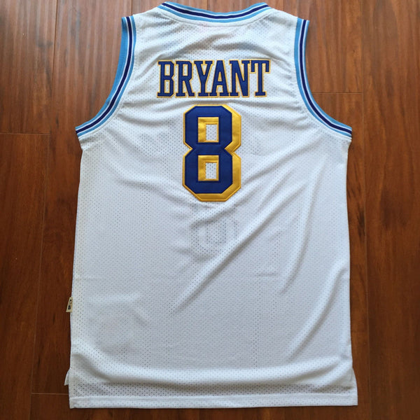 Men 8 Kobe Bryant Jersey White Christmas Los Angeles Lakers Swingman Jersey - fastssd - NBA Jersey - nRevo