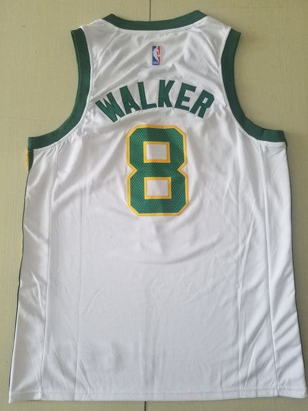 New Men 8 Kemba Walker Jersey White Boston Celtics Jersey Swingman Fanatics - fastssd - NBA Jersey - nRevo