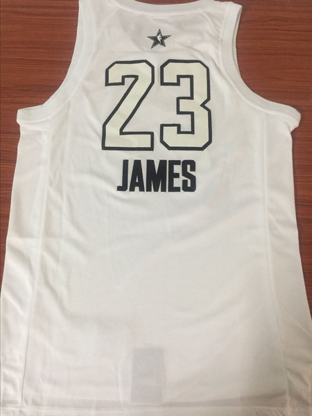 Men 2018 All Star CAVS 23 Lebron James Jersey White Cleveland Cavaliers - fastssd - NBA Jersey - nRevo