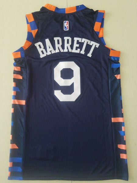 Men 9 RJ Barrett Jersey Dark Blue New York Knicks Jersey Fanatics - fastssd - NBA Jersey - nRevo