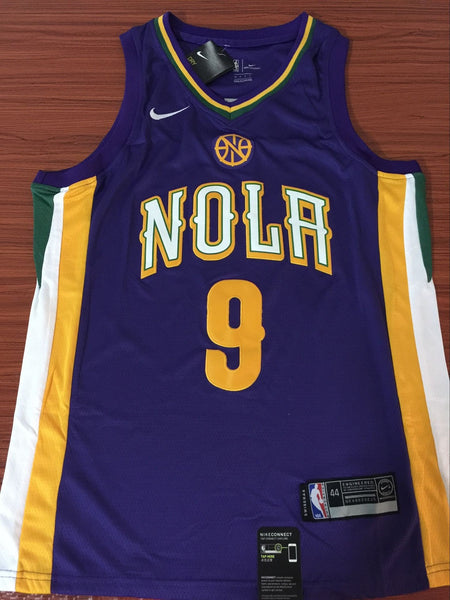 Men 9 Rajon Rondo Jersey Purple New Orleans Pelicans Jersey Fanatics - fastssd - NBA Jersey - nRevo