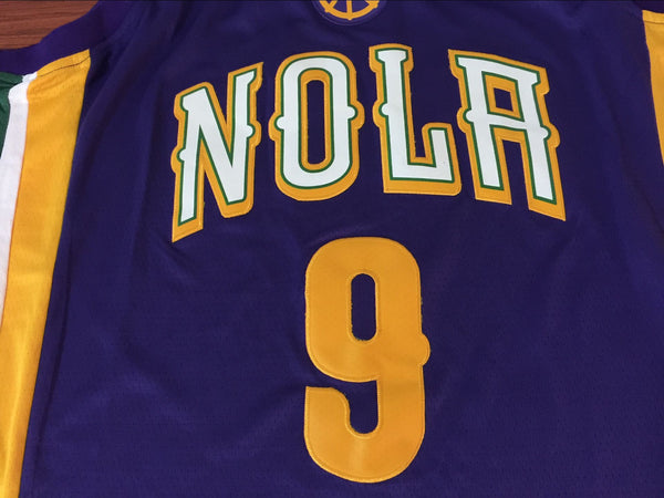 Men 9 Rajon Rondo Jersey Purple New Orleans Pelicans Jersey Fanatics - fastssd - NBA Jersey - nRevo