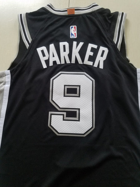 Men 9 Tony Parker Jersey Black San Antonio Spurs Jersey Swingman Fanatics - fastssd - NBA Jersey - nRevo