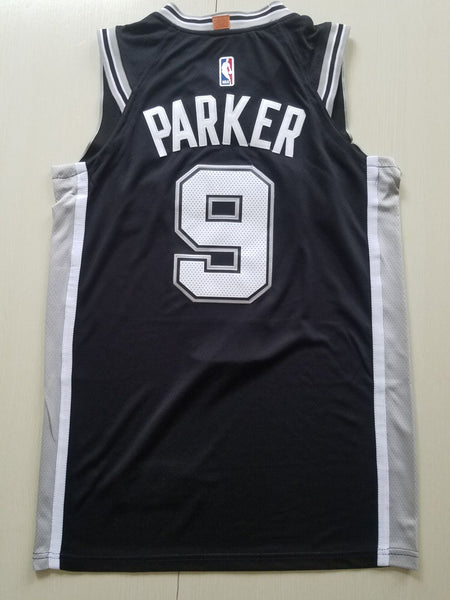 Men 9 Tony Parker Jersey Black San Antonio Spurs Jersey Swingman Fanatics - fastssd - NBA Jersey - nRevo