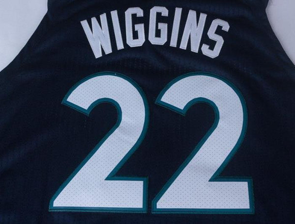 Men 22 Andrew Wiggins Jersey Black Minnesota Timberwolves Jersey Player - fastssd - NBA Jersey - nRevo