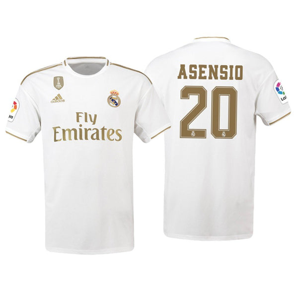 Men 20 Marco Asensio Jersey White Home Real Madrid Jersey LaLiga 2020 - fastssd - Soccer Jersey - CrazyKill