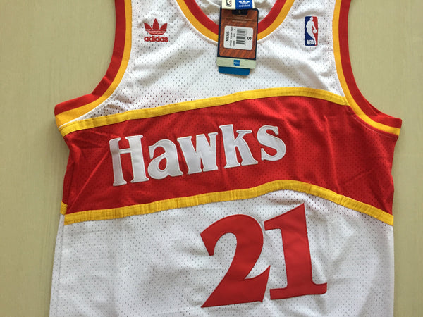 Men 21 Dominique Wilkins Jersey White Atlanta Hawks Jersey Swingman Fanatics - fastssd - NBA Jersey - nRevo