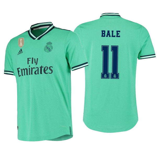 Men 11 Gareth Bale Jersey Green Away Real Madrid Jersey Laliga 2020 - fastssd - Soccer Jersey - CrazyKill