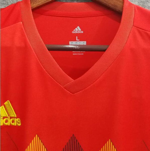 2018 Men Belgium Jersey Stadium Home Soccer Jersey World Cup Jersey Fanatics - fastssd - Soccer Jersey - CrazyKill