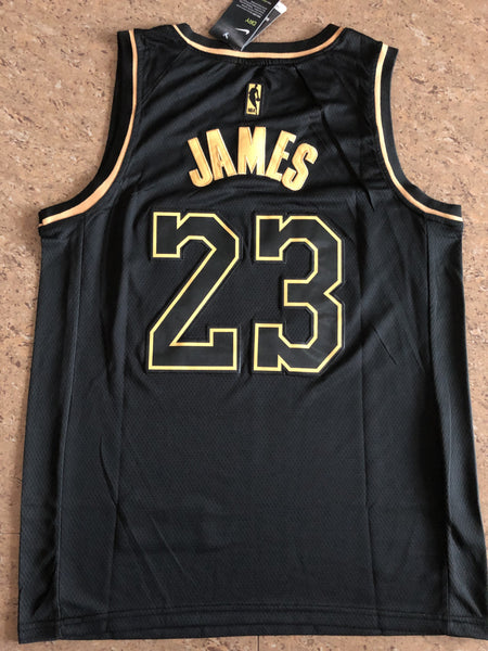 Men 23 Lebron James Jersey Black Los Angeles Lakers Jersey Swingman - fastssd - NBA Jersey - nRevo