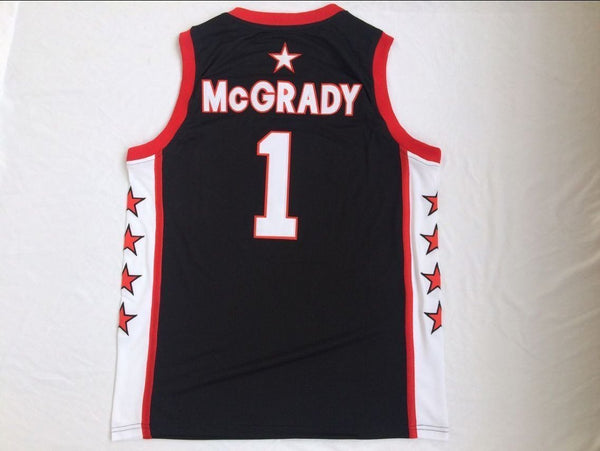 Men 1 Tracy McGrady Jersey Black Mount Zion Christian Academy Throwback - fastssd - NBA Jersey - nRevo