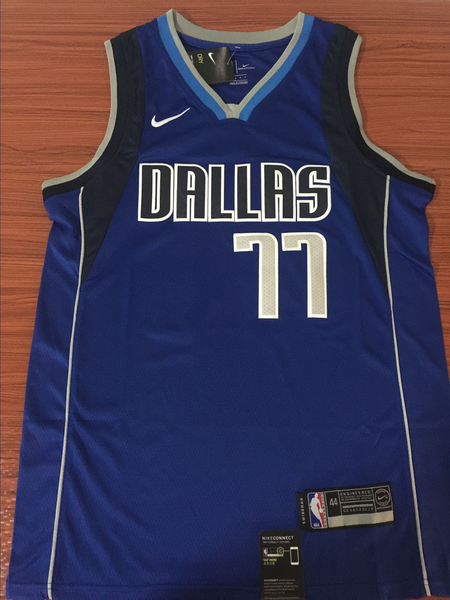 Men 77 Luka Doncic Jersey Blue Dallas Mavericks Jersey Swingman Fanatics - fastssd - NBA Jersey - nRevo