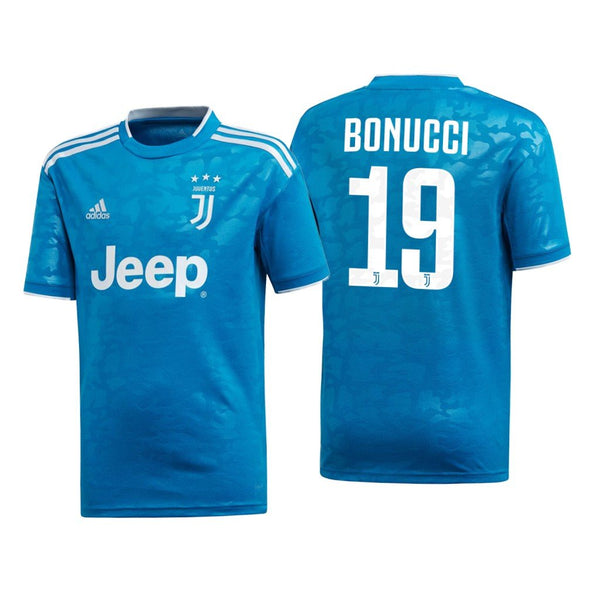 Men 19 Leonardo Bonucci Jersey Blue Away Juventus Jersey Serie A 2020 - fastssd - Soccer Jersey - CrazyKill