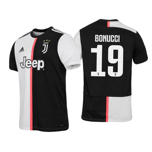 Men 19 Leonardo Bonucci Jersey Black Home Juventus Jersey Serie A 2020 - fastssd - Soccer Jersey - CrazyKill