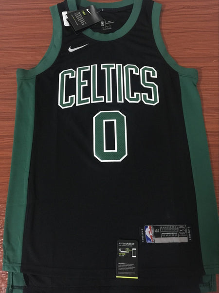 Men 0 Jayson Tatum Jersey Black Boston Celtics Jersey Fanatics Swingman - fastssd - NBA Jersey - nRevo