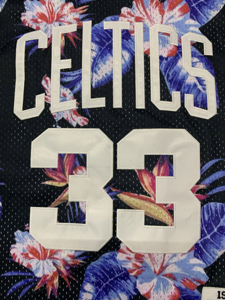 Men 33 Larry Bird Jersey Flora Boston Celtics Jersey Swingman Fanatics - fastssd - NBA Jersey - nRevo