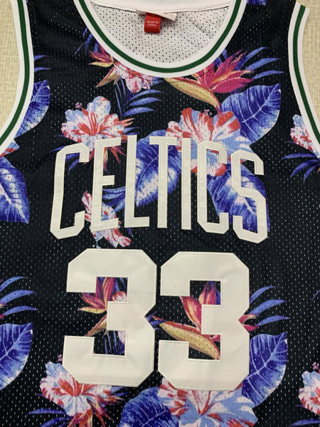 Men 33 Larry Bird Jersey Flora Boston Celtics Jersey Swingman Fanatics - fastssd - NBA Jersey - nRevo