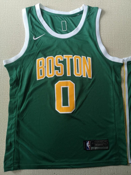 Men 0 Jayson Tatum Jersey Green Boston Celtics Jersey Swingman Fanatics - fastssd - NBA Jersey - nRevo