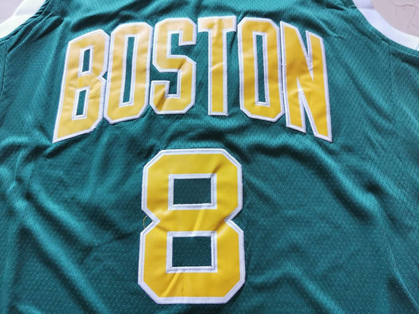 Men 08 Kemba Walker Jersey Green Boston Celtics Jersey Swingman Fanatics