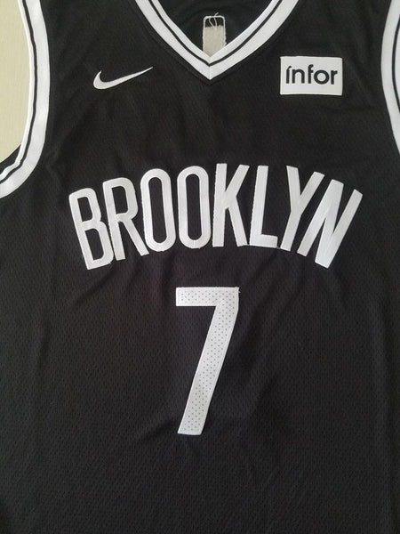 Men 07 Kevin Durant Jersey Black Brooklyn Nets Jersey Swingman Fanatics