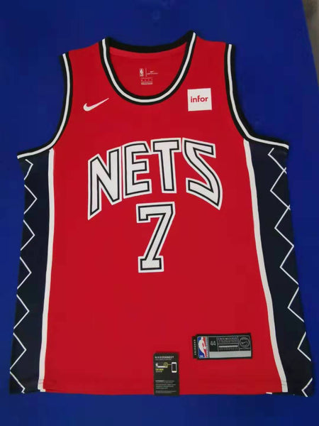 Men 07 Kevin Durant Jersey Red Brooklyn Nets Jersey Swingman Fanatics - fastssd - NBA Jersey - nRevo