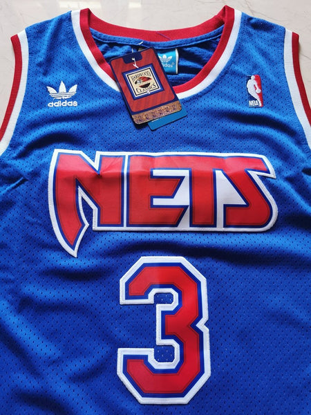 Men 03 Drazen Petrovic Jersey Blue Brooklyn Nets Jersey Hardwood Classics - fastssd - NBA Jersey - nRevo