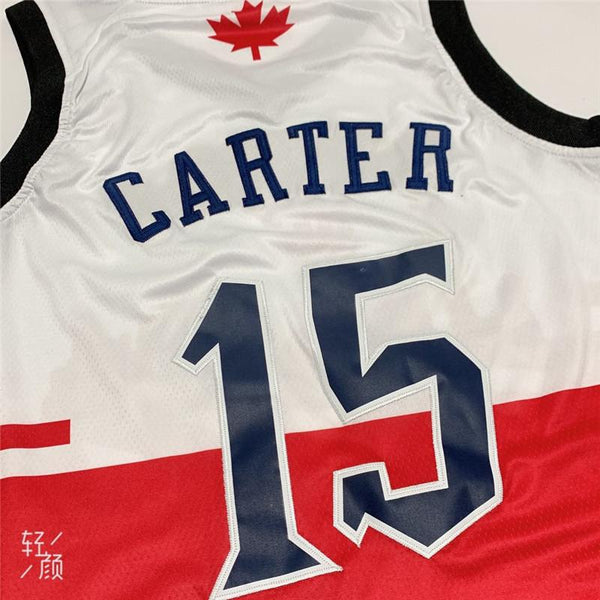 Men 15 Vince Carter Jersey Red Raptors Style Jersey Swingman Fanatics - fastssd - NBA Jersey - nRevo