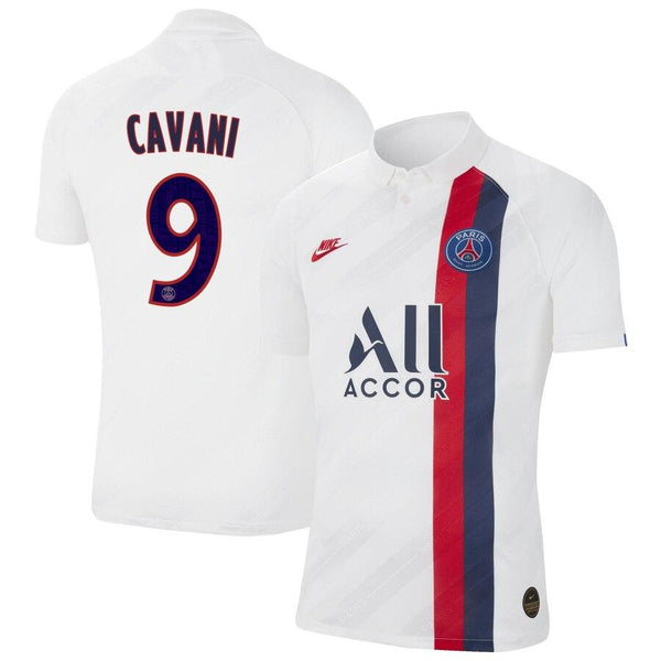 Men 09 Edinson Cavani Jersey White Away Paris Saint Germain Jersey Ligue 1 2020 - fastssd - Soccer Jersey - CrazyKill