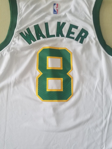 New Men 8 Kemba Walker Jersey White Boston Celtics Jersey Swingman Fanatics - fastssd - NBA Jersey - nRevo
