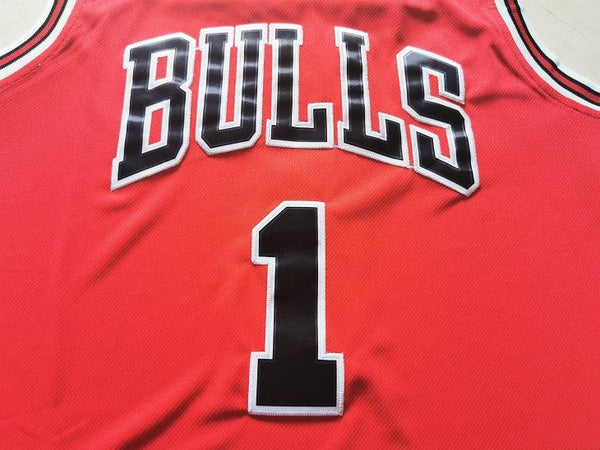 Men 01 Derrick Rose Jersey Red Chicago Bulls Jersey Swingman Fanatics - fastssd - NBA Jersey - nRevo