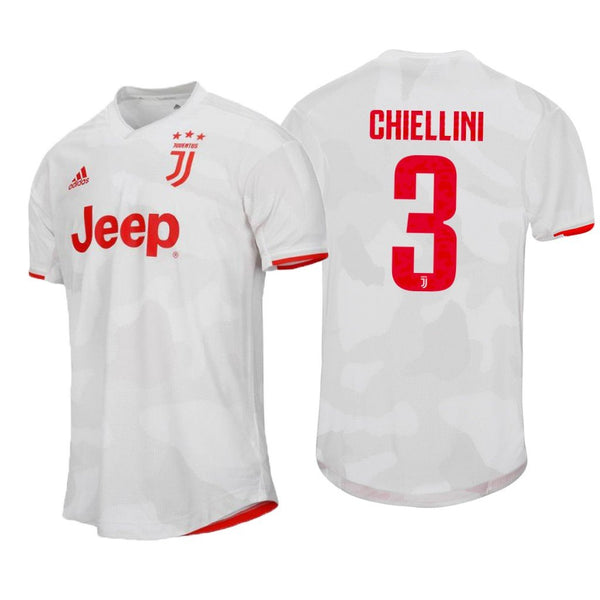 Men 03 Giorgio Chiellini Jersey White Away Juventus Jersey Serie A 2020 - fastssd - Soccer Jersey - CrazyKill