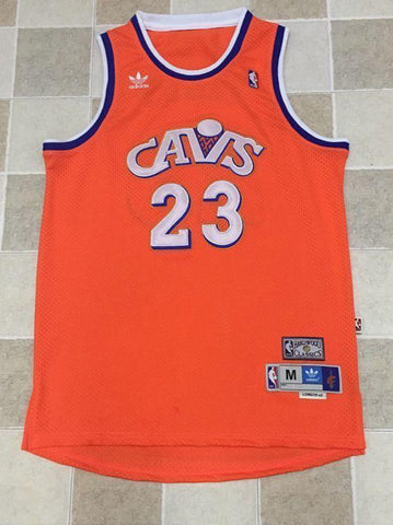 Men 23 Lebron James Jersey Orange Cleveland Cavaliers Swingman Jersey - fastssd - NBA Jersey - nRevo