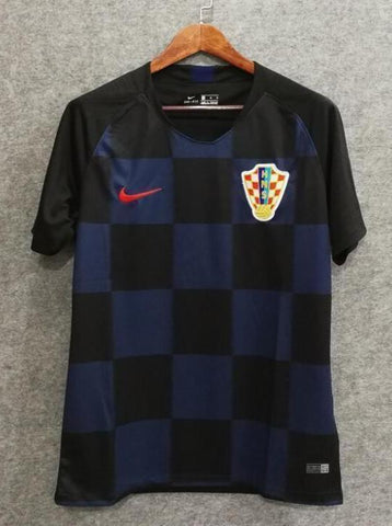 2018 Men Croatia Jersey Stadium Away Soccer Jersey World Cup Jersey Fanatics - fastssd - Soccer Jersey - CrazyKill