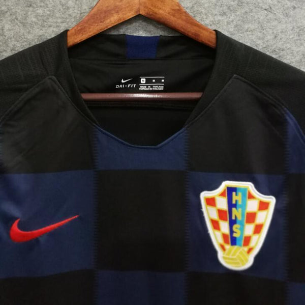 2018 Men Croatia Jersey Stadium Away Soccer Jersey World Cup Jersey Fanatics - fastssd - Soccer Jersey - CrazyKill